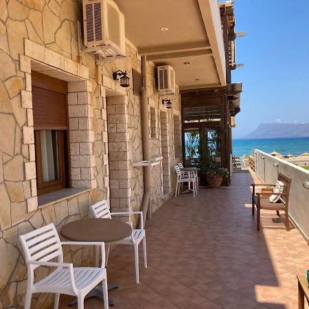 Molos Beach Rooms Киссамос Экстерьер фото