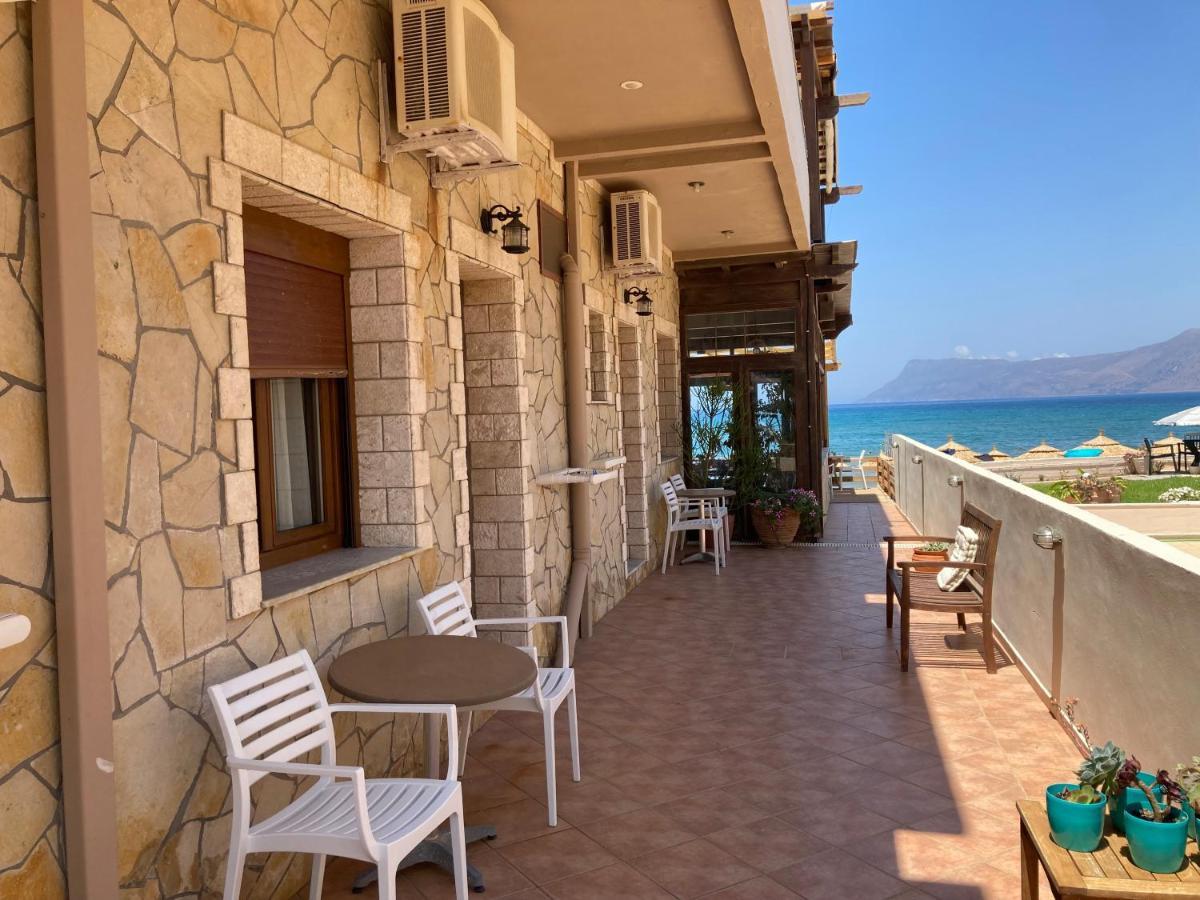 Molos Beach Rooms Киссамос Экстерьер фото